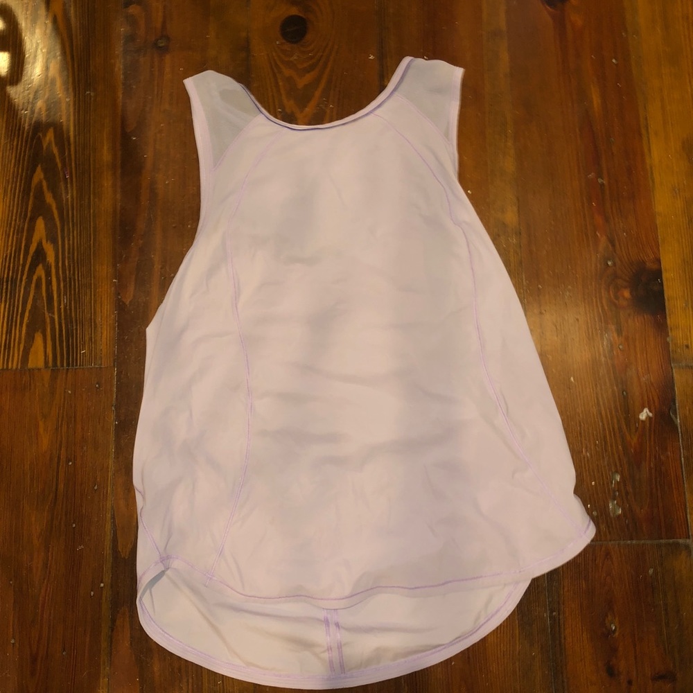 LULULEMON TANK WITH TRIANGLE BACK